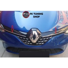 Renault Clio 5 Ön Panjur Kromu 2 Parça 2019 ve üzeri