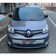 Renault Kangoo Ön Tampon Eki Kanatlı Lip 3 Parça (pianoblack-plastik
