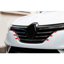 RENAULT MEGANE 4 HATCBACK ÖN PANJUR KROMU 5 parça 2016 ve üzeri