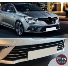 RENAULT MEGANE 4 ÖN TAMPON PANJUR KROMU 7 parça 2016 ve üzeri