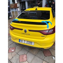 RENAULT MEGANE 4 SEDAN SPOYLER YÜKSEK MODEL (polyester-boyasız)