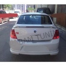Renault Symbol Arka Tampon Eki Difüzör 2009-2012 (polyester/boyasız)
