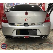 RENAULT SYMBOL DİFÜZÖR ÇİFT EGZOZ GÖRÜNÜMLÜ (gri detaylı