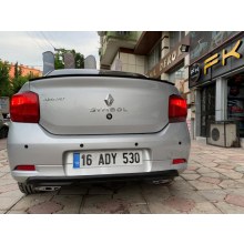 RENAULT SYMBOL DİFÜZÖR CİFT EGZOZ GÖRÜNÜMLÜ 