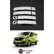 RENAULT TRAFİC ABS KROM KAPI KOLU PASLANMAZ ÇELİK 4 KAPI (2005-ÜZERİ)