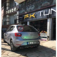 SEAT İBİZA DİFÜZÖR EGZOZ GÖRÜNÜMLÜ (plastik