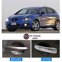 SEAT LEON KROM KAPI KOLU PASLANMAZ ÇELİK 2 KAPI (2006-2012)