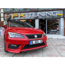 SEAT LEON STYLE CUSTOM ÖN TAMPON EKİ 2017-2020 (boyasız