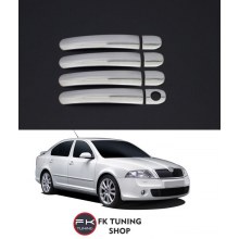 SKODA OCTAVİA A5 KROM KAPI KOLU PASLANMAZ ÇELİK (2005-ÜZERİ)