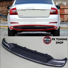 Skoda Octavia Arka Difüzör Plastik Krom Detaylı 2016-2019