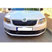 SKODA OCTAVİA ÖN TAMPON LİPİ PARLAK SİYAH (plastik)