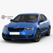 Skoda Octavia Rs Ön Tampon Seti 2013-2017 İthal Plastik Panjur + Sis Dahil