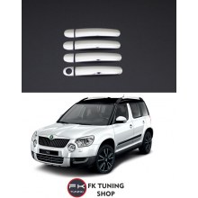 SKODA YETİ KROM KAPI KOLU PASLANMAZ ÇELİK 4 KAPI (2010-ÜZERİ)