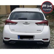 TOYOTA AURİS EGZOZ GÖRÜNÜMLÜ DİFÜZÖR 2015-2018 (plastik)