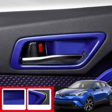 Toyota C-hr İç Kapı Kolu Kaplaması Mavi Renk