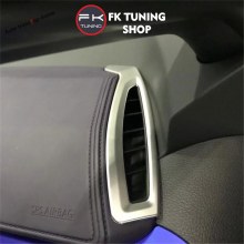 Toyota C-hr Üst Havalandırma Menfez Kaplaması Gümüş Gri Renk 