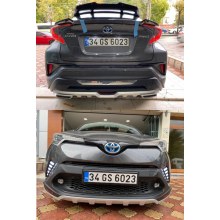 TOYOTA C-HR ÖN - ARKA TAMPON KORUMA (2016-ÜZERİ)