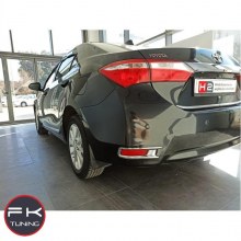 Toyota Corolla Arka Sis Kromu Model 2 2013-2018
