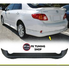 Toyota Corolla Arka Tampon Eki Difüzör (polyester/boyasız) Makyajsız Kasa