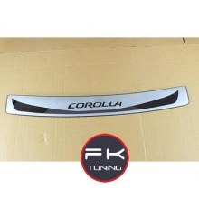TOYOTA COROLLA ARKA TAMPON EŞİĞİ KROMU MODEL 2 (2013-2018) 