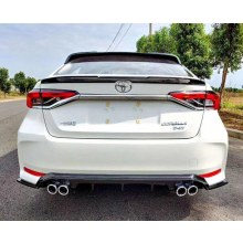 TOYOTA COROLLA BAGAJ ÜSTÜ SPOYLER 2019 VE ÜZERİ (plastik/pianoblack)
