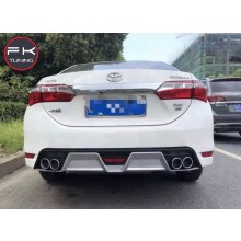 TOYOTA COROLLA DİFÜZÖR EGZOZ GÖRÜNÜMLÜ 2013-2019 (plastik)