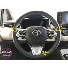 TOYOTA COROLLA DİREKSİYON KAPLAMA SETİ (gri renk) 2019 ve üz.