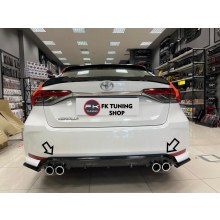 TOYOTA COROLLA EGZOZ GÖRÜNÜMLÜ DİFÜZÖR 2019 VE ÜZERİ (plastik)