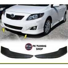 Toyota Corolla Ön Tampon Flapları Sağ-Sol (polyester-boyasız) makyajsız kasa