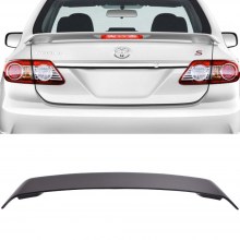 TOYOTA COROLLA IŞIKLI SPOYLER (2007-2013) PARLAK SİYAH PLASTİK