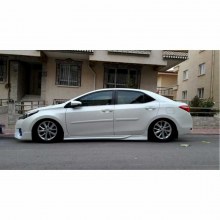 TOYOTA COROLLA YAN MARŞPİYEL SETİ 2012-2018 (polyester-boyasız)