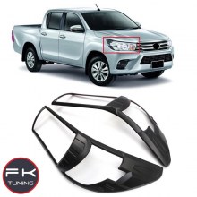 TOYOTA HİLUX REVO FAR ÇERÇEVESİ MAT SİYAH 2016-2019