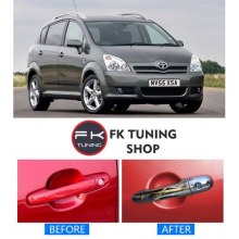 TOYOTA YARİS KROM KAPI KOLU PASLANMAZ ÇELİK (2006-2012)