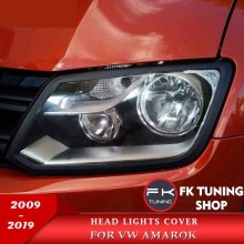 Volkswagen Amarok Far Çerçevesi Mat Siyah 2009-2019 Volkswagen Amarok Far Çerçevesi Mat Siyah 2009-2019