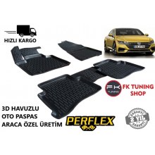 Volkswagen Arteon 3D Havuzlu Oto Paspas Seti Perflex