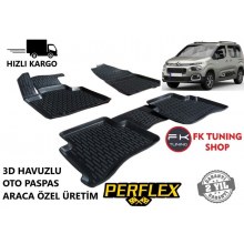 Citroen Berlingo 3D Havuzlu Oto Paspas Seti Perflex 2019 ve üzeri