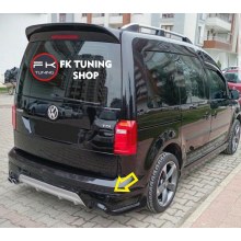Volkswagen Caddy Arka Tampon Eki 2015-2020 (polyester/boyasız