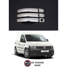 VOLKSWAGEN CADDY KROM KAPI KOLU PASLANMAZ ÇELİK 3 PARÇA (2010-ÜZERİ)