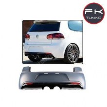 Volkswagen Golf 6 R20 Model Arka Tampon Seti 2009-2012 (boyasız