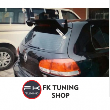 VOLKSWAGEN GOLF 6 SPOYLER DTM Model PARLAK SİYAH PLASTİK