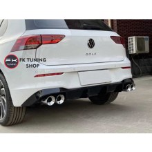 Volkswagen Golf 8 R Difüzör 4 Egzoz Görünümlü 