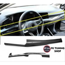 Volkswagen Golf 8 Torpido Göğüs Karbon Kaplaması 2 parça Volkswagen Golf 8 Torpido Göğüs Karbon Kaplaması 2 parça