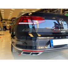 Volkswagen Passat B8.5 Difüzör Krom ÇİFT Egzoz Görünümü 2019 ve üzeri 