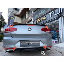 VOLKSWAGEN PASSAT B8 ARKA DİFÜZÖR PİANOBLACK PLASTİK VOLKSWAGEN PASSAT B8 ARKA DİFÜZÖR PİANOBLACK PLASTİK