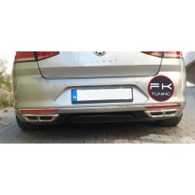 VOLKSWAGEN PASSAT B8 ARKA DİFÜZÖR (polyester/pianoblack
