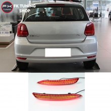 Volkswagen Polo 6C Arka Reflektör Ledi Sis 2014-2018 Şerit Dizayn
