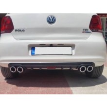 VOLKSWAGEN POLO EGZOZ GÖRÜNÜMLÜ ÇİFT ÇIKIŞ DİFÜZÖR