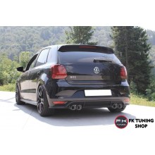 Volkswagen Polo Gti Arka Tampon Seti 6R-6C 2009-2017 (çift çıkışlı Volkswagen Polo Gti Arka Tampon Seti 6R-6C 2009-2017 (çift çıkışlı