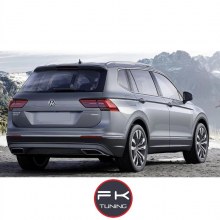 VOLKSWAGEN TİGUAN 5N R LİNE ARKA DİFÜZÖR 2017-2020 PİANOBLACK