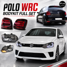 VW Polo 6R 6C WRC Bodykit Seti Full Set Tamponlar + Far + Stop VW Polo 6R 6C WRC Bodykit Seti Full Set Tamponlar + Far + Stop